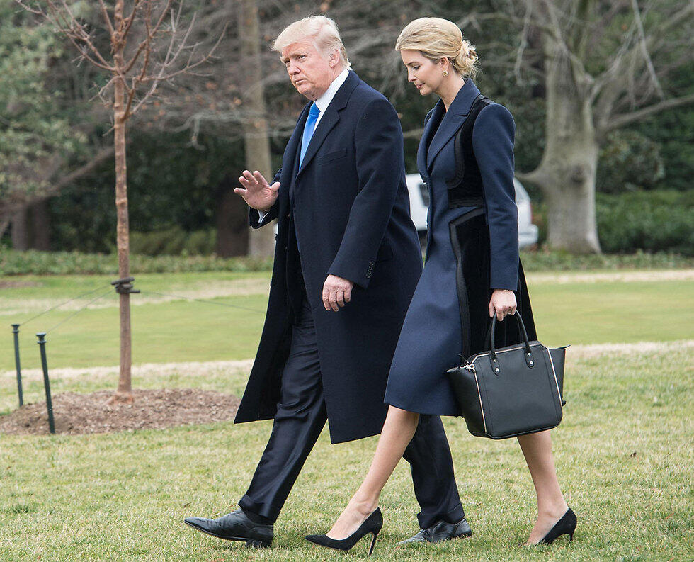 Дональд и Иванка Трамп. Фото: AFP