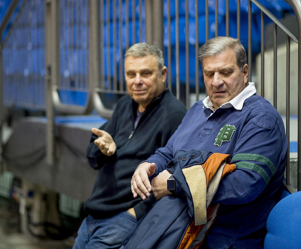 Udi Recanati alongside David Federman (Photo: Yuval Chen) Udi Recanati alongside David Federman
