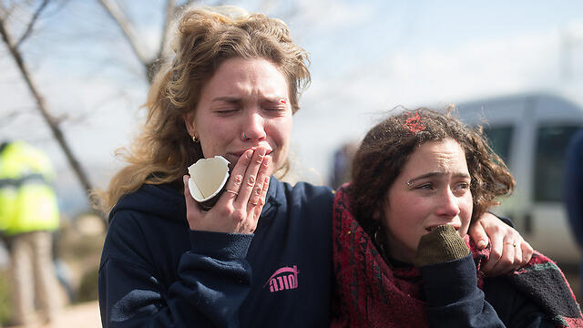 Amona evacuees (Photo: Tal Shahar)