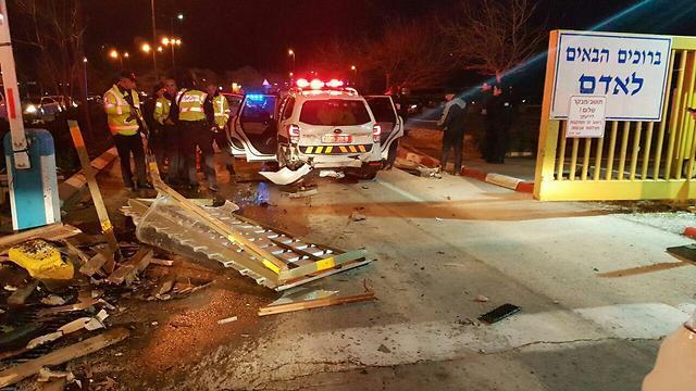 The scene of the attack (Photo: United Hatzalah ) (צילום: איחוד הצלה יו"ש) The scene of the attack (Photo: United Hatzalah )