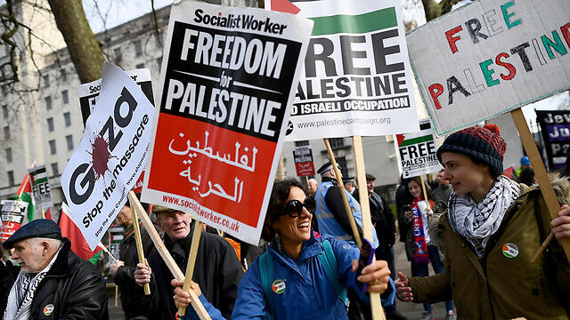 Pro-Palestinian protest (Photo: Reuters)