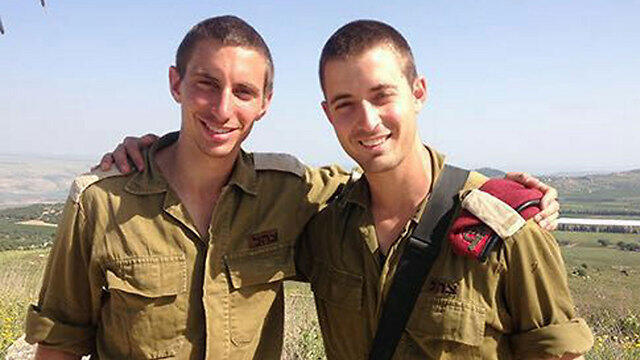 Brothers Hadar and Tzur Goldin (photo courtesy of the family)