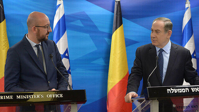 Michel meets with Netanyahu in Jerusalem