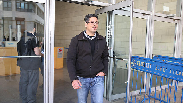 Mayor of Safed, Ilan Shohat released to house arrest: (Photo: Elad Gershgoren) (צילום: אלעד גרשגורן) Mayor of Safed, Ilan Shohat released to house arrest: (Photo: Elad Gershgoren)