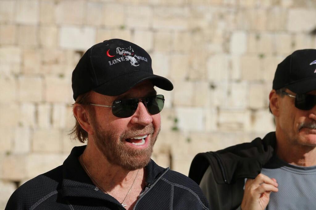 Chuck Norris at the Western Wall