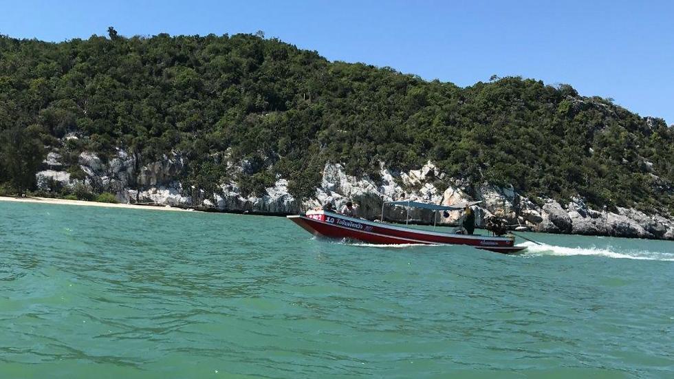 A boat ride in the Thailand Gulf (Photo: Yaara Shalom)