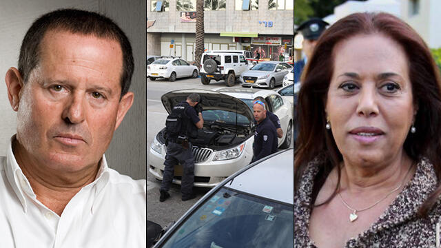Shamir, Tzan'ani and the Israel Police (Photos: Jonathan Bloom, Shaul Golan, Avi Moalem)