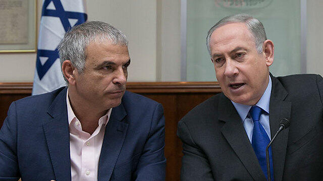 Moshe Kahlon and PM Netanyahu