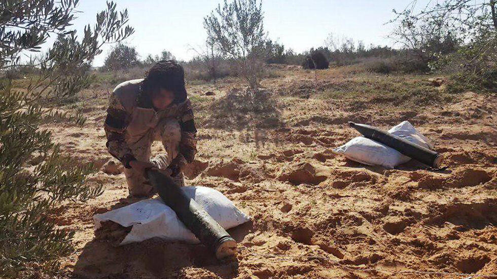 ISIS operative preparing to launch rockets