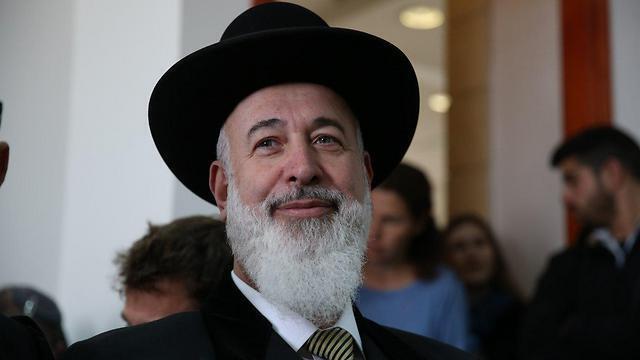 Rabbi Metzger (Photo: Amit Shabi)