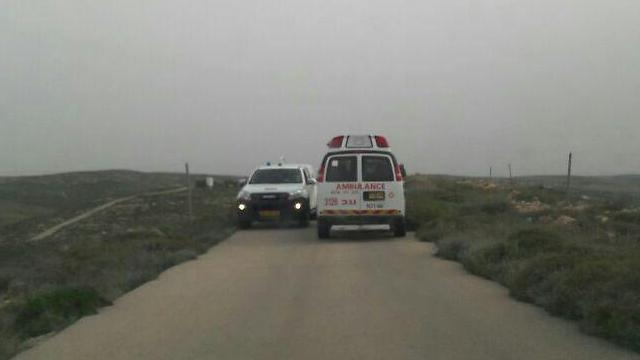 The scene of the attack (Photo: South Mt. Hebron Council)