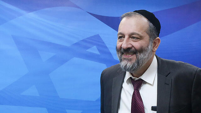 Minister of the Interior, Aryeh Deri (Photo: Mark Yisrael Salem)