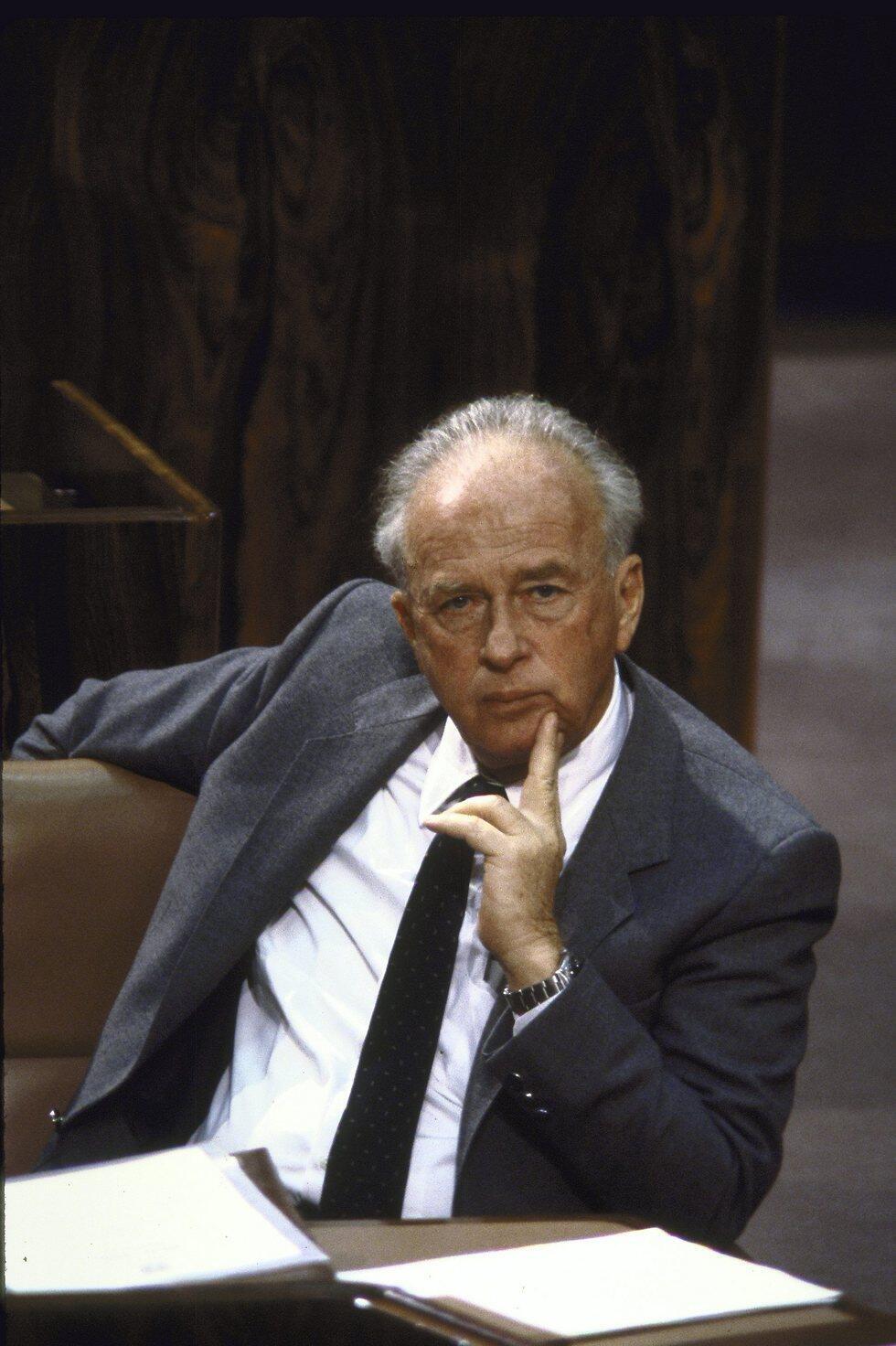 Former PM Yitzhak Rabin (Photo: David Rubinger)
