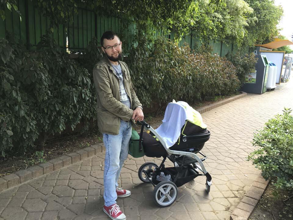 Папа с Леей. Фото: Саша Мочалова (Фото: Саша Мочалова) Папа с Леей. Фото: Саша Мочалова