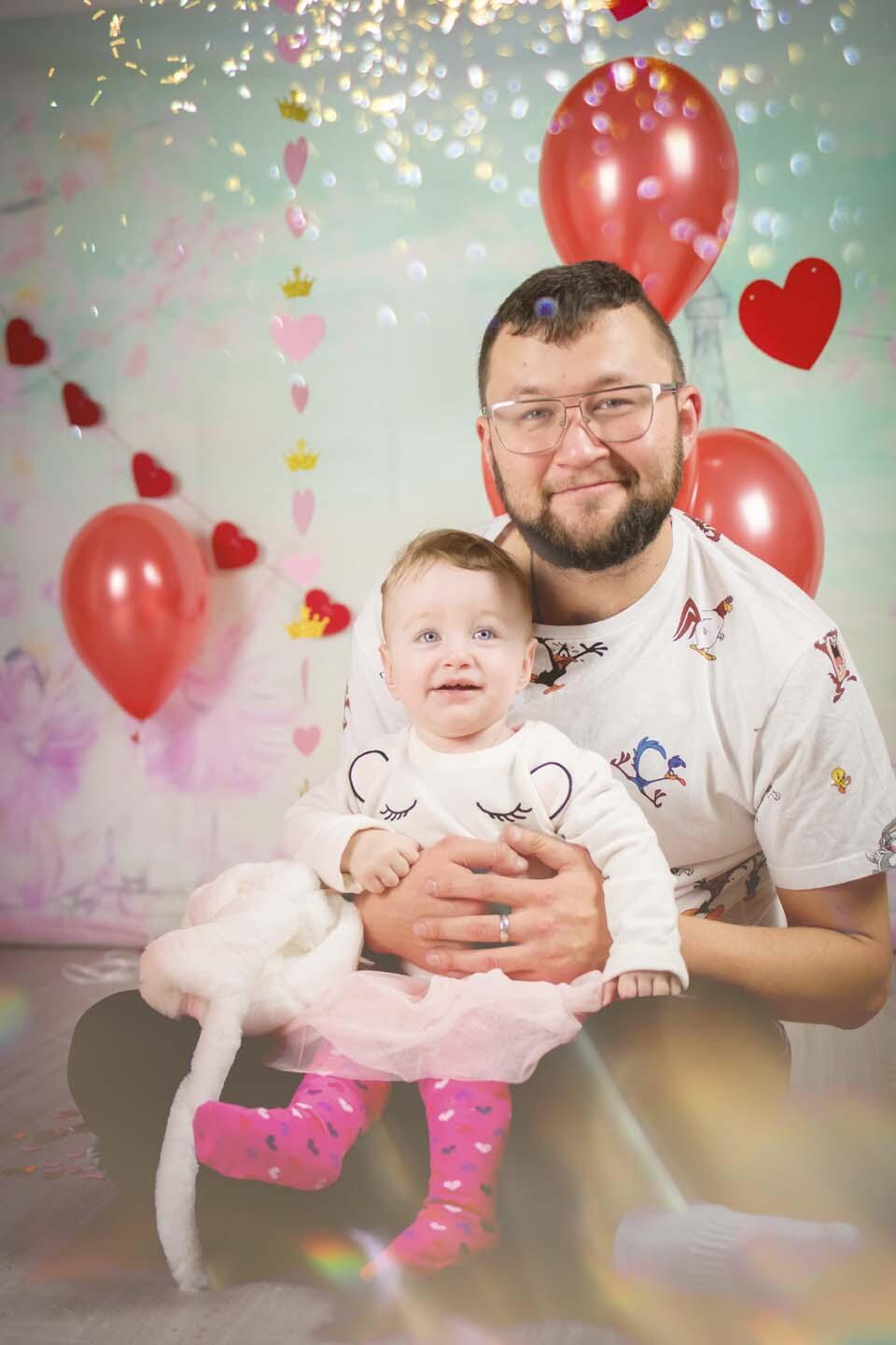 Лея и папа: нам хорошо вместе! (Фото: Саша Мочалова) Лея и папа: нам хорошо вместе!