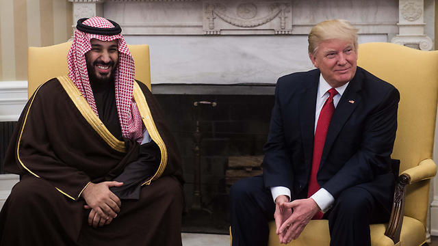 Donald Trump hosts Saudi Crown Prince Mohammed bin Salman at the White House