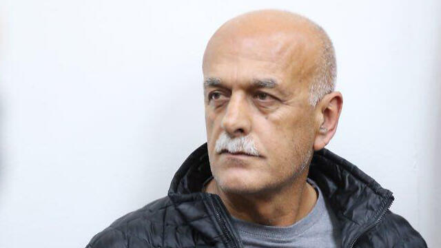 Brig. Gen. (res.) Amal Asad, at his arrest (Motti Kimchi)