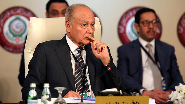 Arab League Secretary-General Ahmed Aboul Gheit