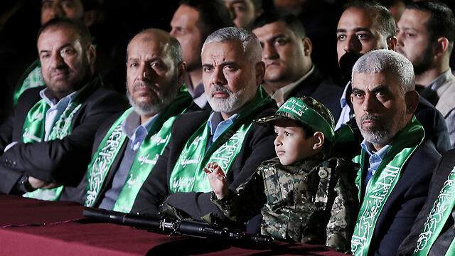 Hamas leadership (Photo: EPA)