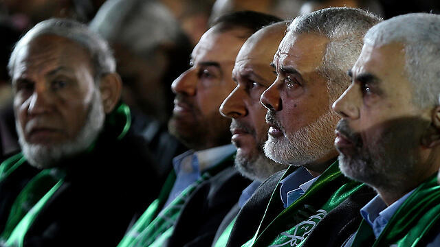 Senior Hamas officials (Photo: EPA)