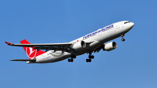 מטוס של טורקיש איירליינס