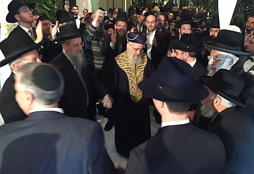 Cohen's uncle Chief Rabbi Yitzhak Yosef among other additional uncles from the Yosef family