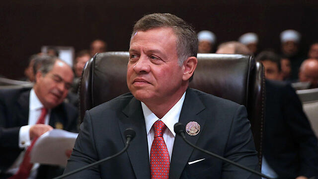 King Abdullah of Jordan at the Arab League summit (Photo: AFP)