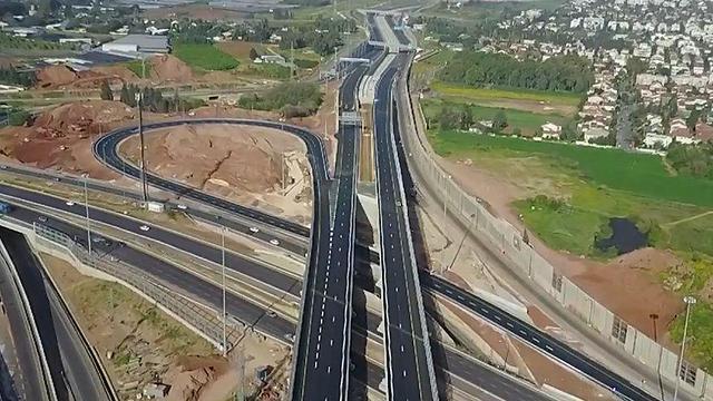Highway 531, inaugurated just this year (Photo: Netivei Israel) (צילום: נתיבי ישראל) Highway 531, inaugurated just this year (Photo: Netivei Israel)