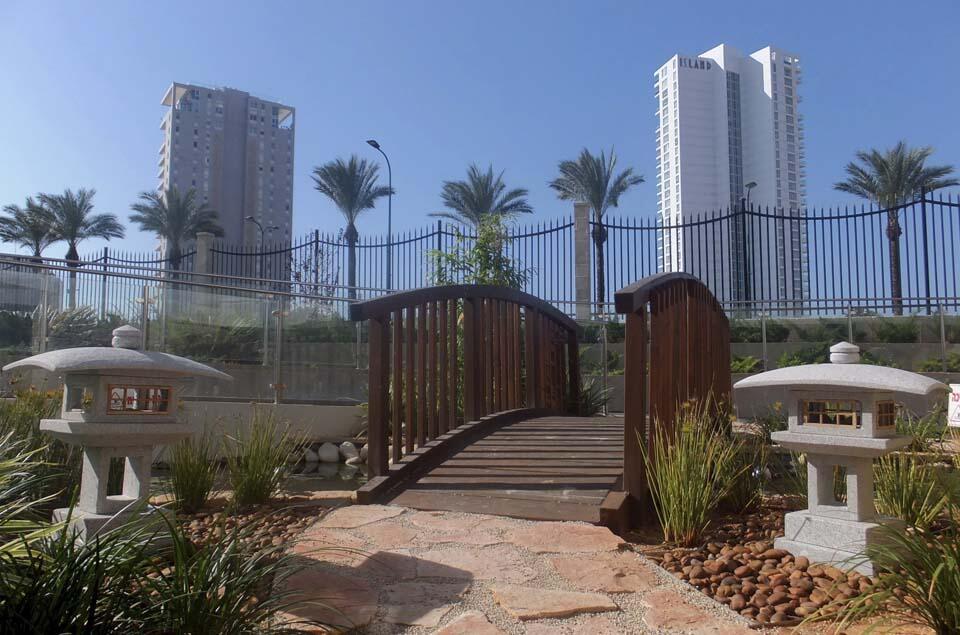 Cад вокруг планетария в Нетании. Фото: Леон Левитас (Фото: Леон Левитас) Cад вокруг планетария в Нетании. Фото: Леон Левитас