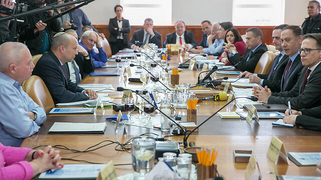 Government meeting (File photo: Ohad Zwigenberg)