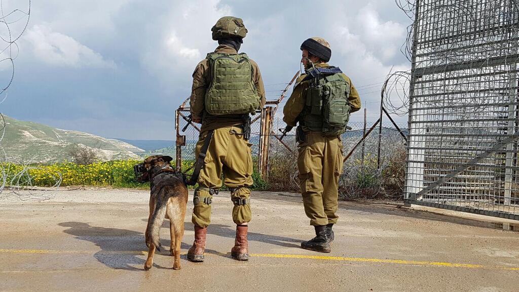 IDF forces on the northern border 