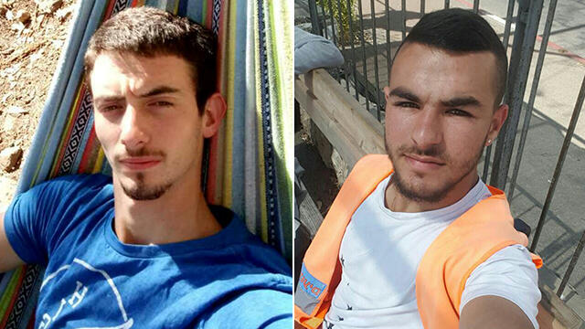 Nachman Itach (R) and Itamar Ohana (L)