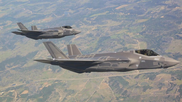 F-35 в воздухе. Фото: пресс-служба ЦАХАЛа