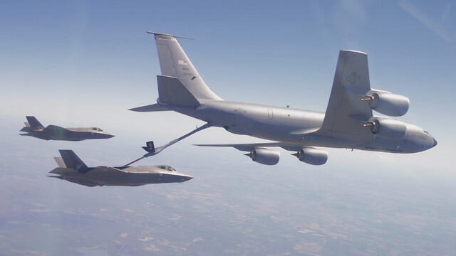 Дозаправка F-35 в воздухе. Фото: пресс-служба ЦАХАЛа