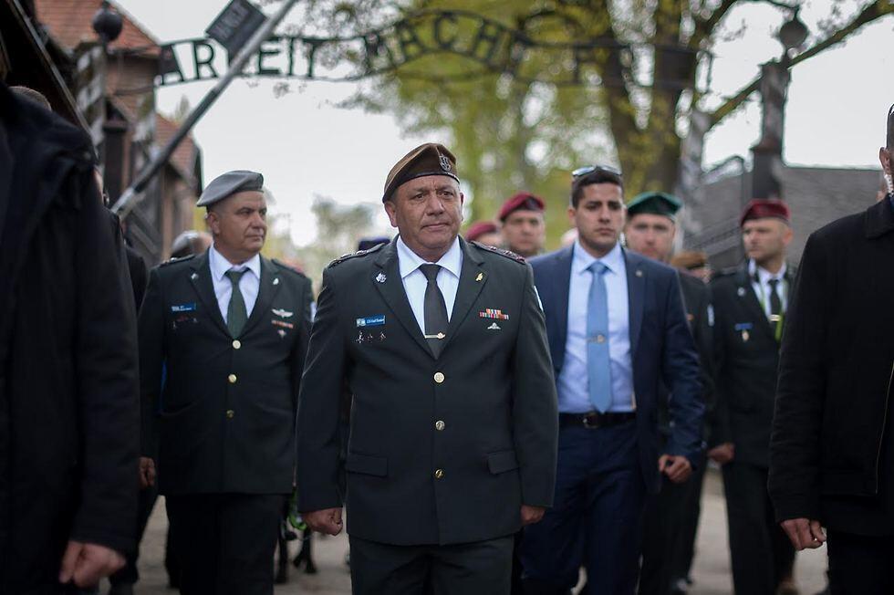 Eisenkot leading the IDF delegation (Photo: IDF Spokesperson's Unit) (צילום: דובר צה"ל ) Eisenkot leading the IDF delegation (Photo: IDF Spokesperson's Unit)