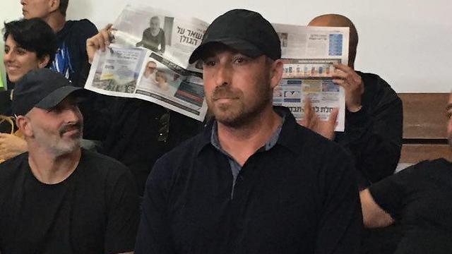 Амир Мульнер в зале суда. Фото: Матан Туркия (צילום: מתן טורקיה) Амир Мульнер в зале суда. Фото: Матан Туркия