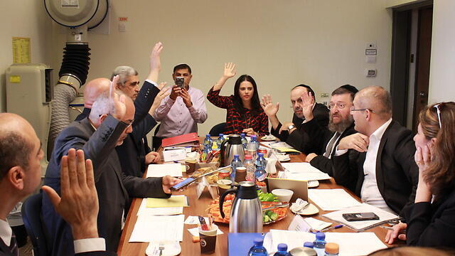 Ayelet Shaked in the committee