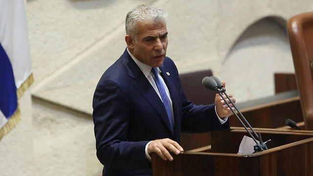 Yair Lapid (Photo: Gil Yohanan)