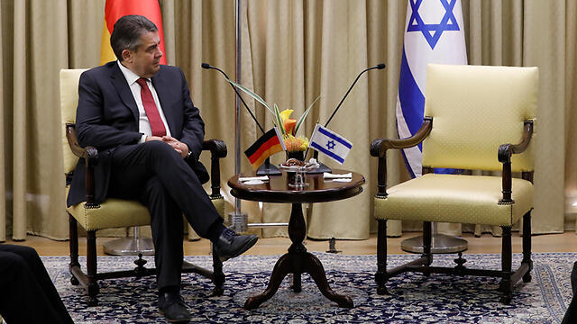 German Foreign Minister Sigmar Gabriel (Photo: EPA) (צילום: EPA) German Foreign Minister Sigmar Gabriel (Photo: EPA)