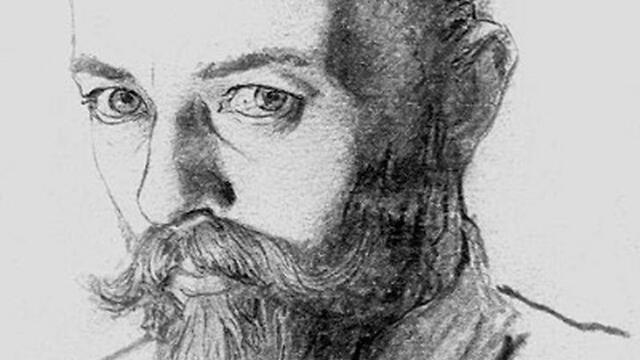 Sketch of Neil Hasiewicz