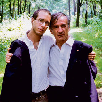 Late Holocaust survivor and Nobel Laureate Elie Wiesel with his son Elisha. ‘Will you be a witness to the hope that my father represented through his words and actions?’nullnull Late Holocaust survivor and Nobel Laureate Elie Wiesel with his son Elisha. ‘Will you be a witness to the hope that my father represented through his words and actions?’