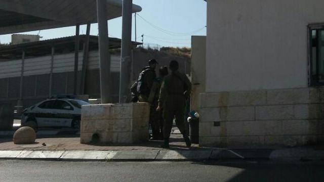 Scene of the attack (Photo: Shalom Cohen/Code Red Alerts mivzaklive)