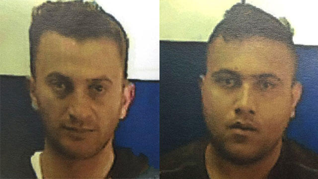 Two of the suspects in the terror cell (Photo: Shin Bet) (צילום: תקשורת שב"כ) Two of the suspects in the terror cell (Photo: Shin Bet)