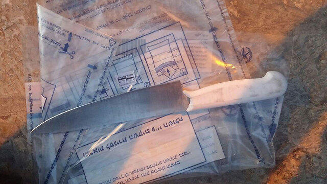 Knife used in the attempted attack (Photo: Police Spokesperson's Unit)