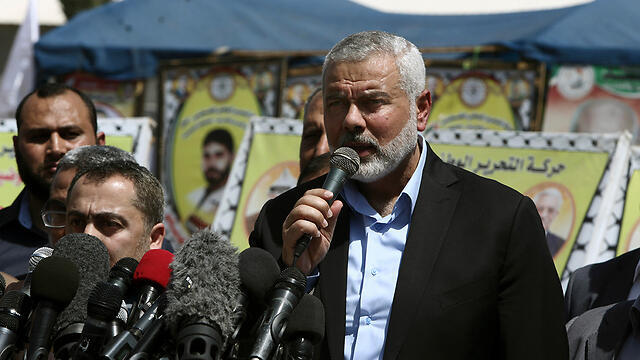 Hamas Leader Ismail Haniyeh (Photo: AP)