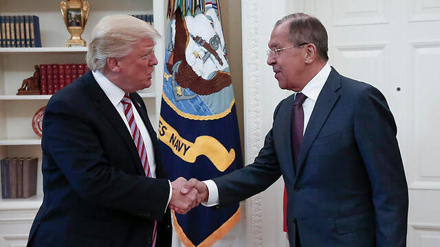 Trump and Lavrov (Photo: EPA)