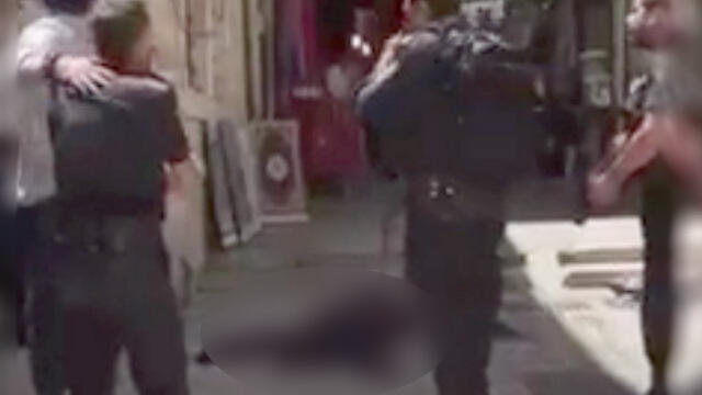 Several minutes after the attack