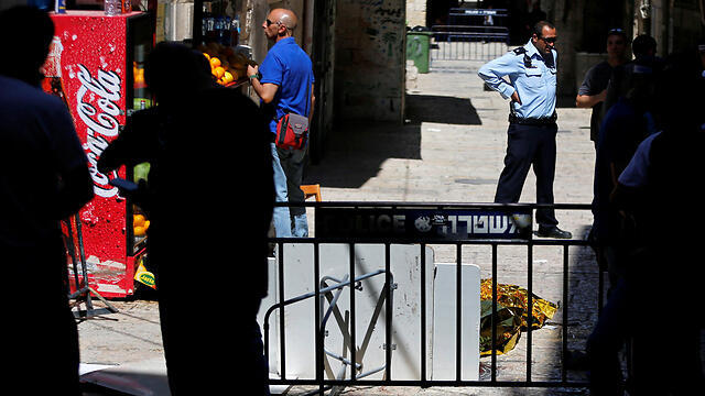 The scene of the attack (Photo: Reuters)