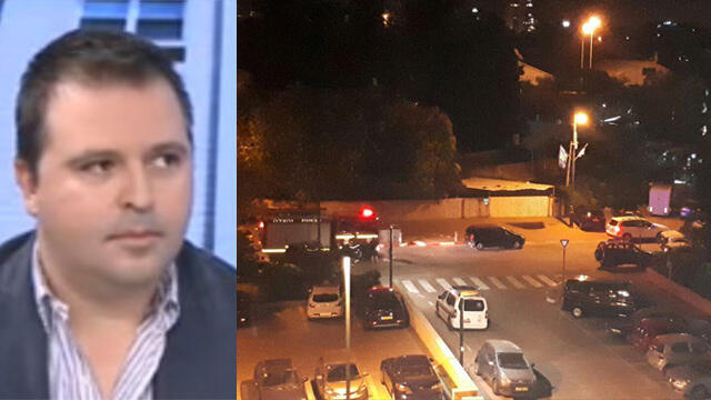 Место покушения в Рамат-Ганеnullnull Место покушения в Рамат-Гане