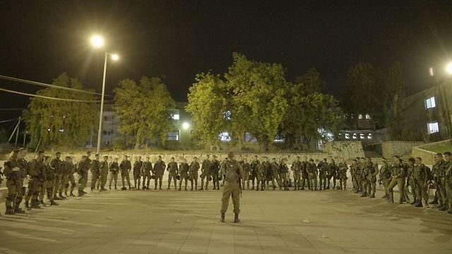 IDF soldiers briefed before the operation (Photo: IDF Spokesperson's Unit)